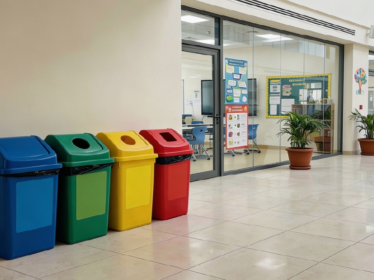 Waste Bins for School