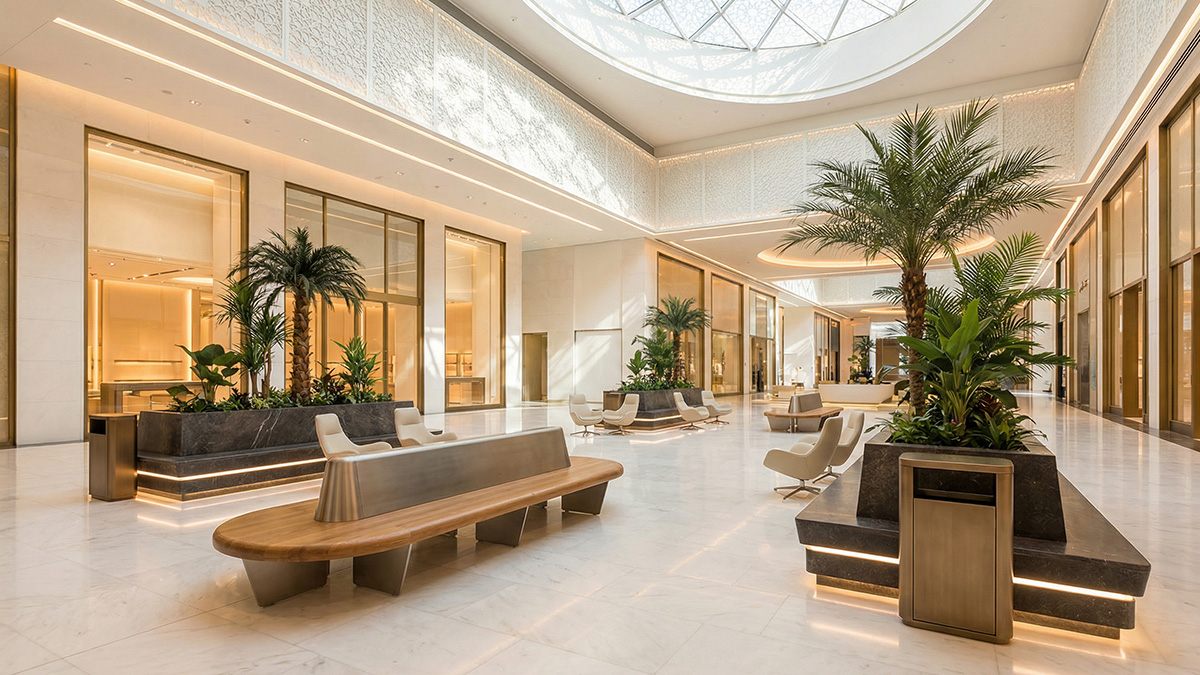 Public Space Design for Retail Center